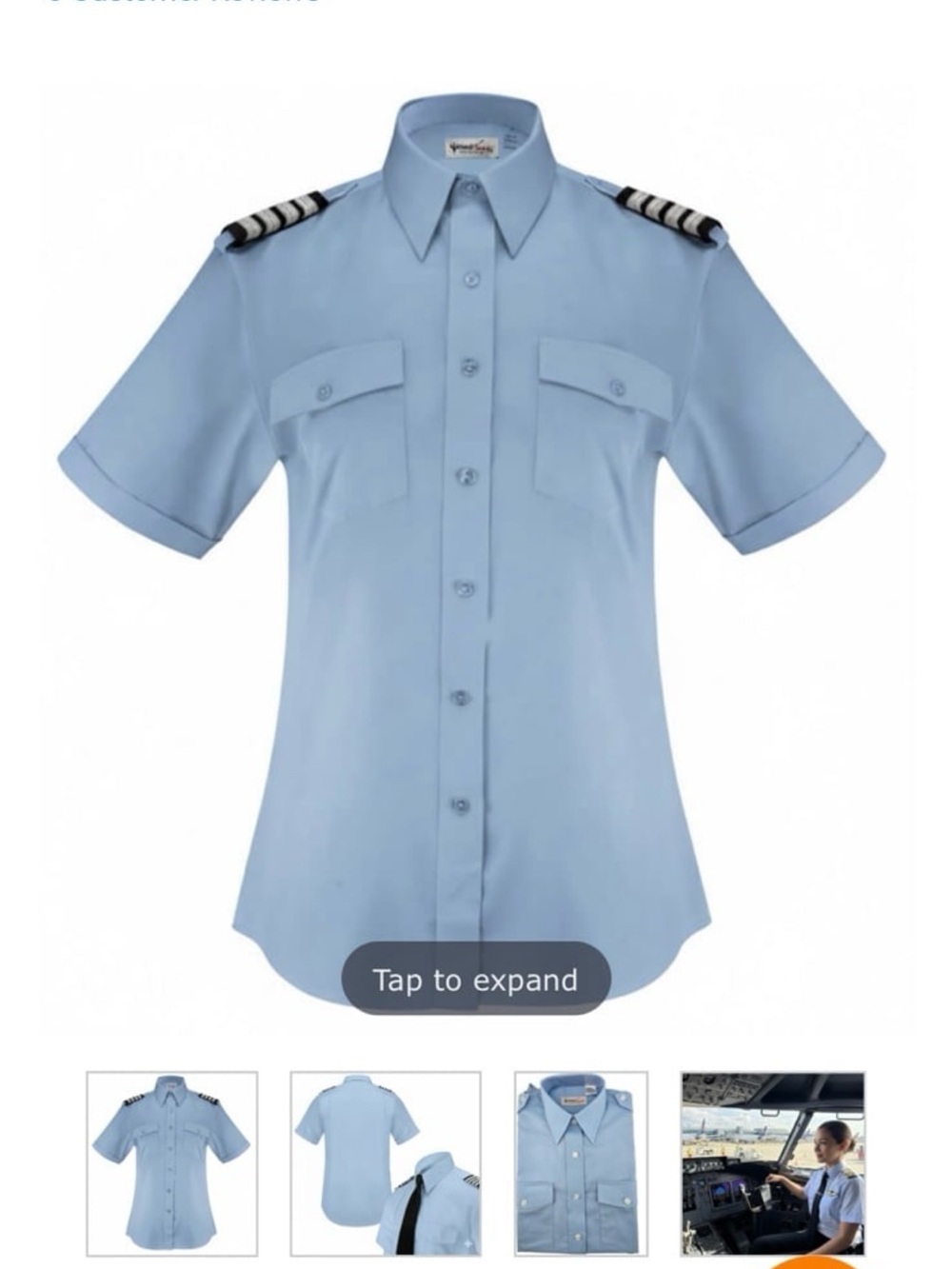 Light Blue Pilot Shirts